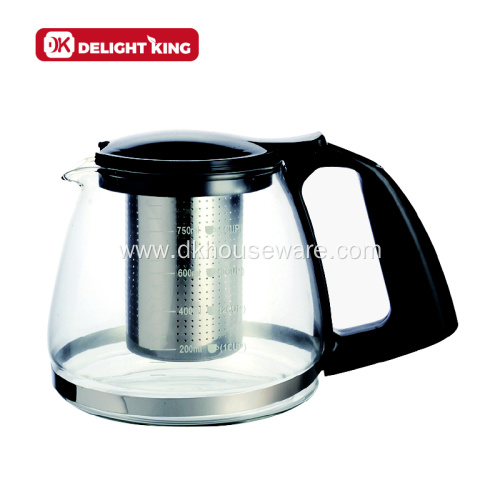 BPA Free Glass Teapot with Measurement